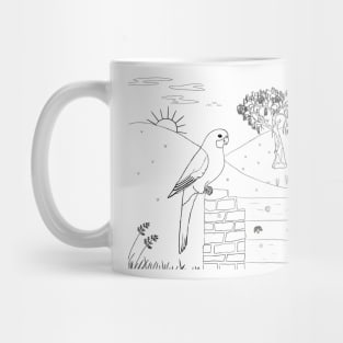 Adelaide Rosella 2 Mug